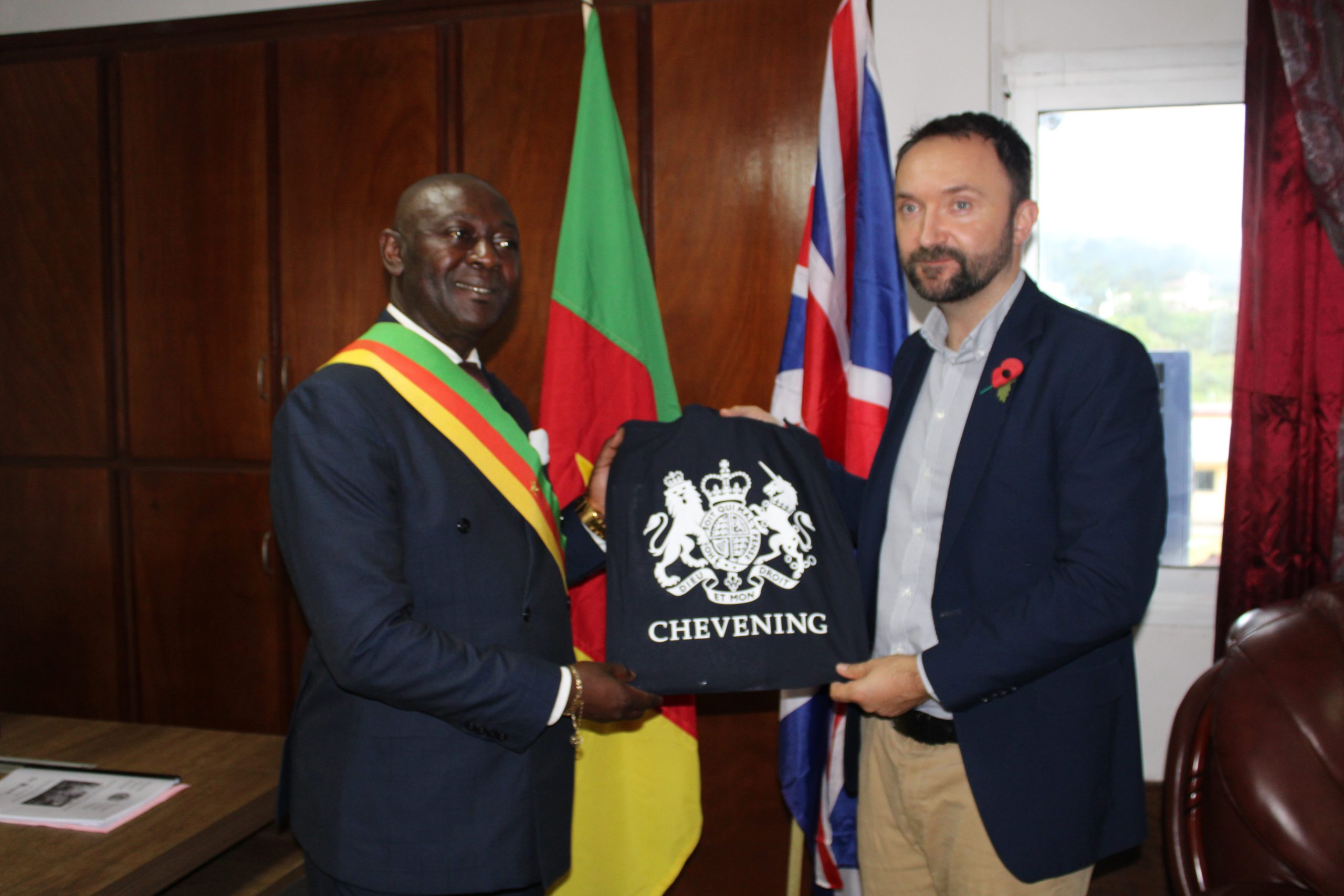 The british high commissioner to cameroon visit the buea council 123